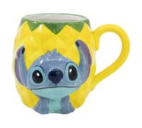 Disney - Tazza 3D in Ceramica Stitch Ananas - 414ml
