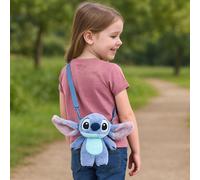 CERDÁ LIFE'S LITTLE MOMENTS Peluche Original, Suave Y Acolchado Diseño 3D-Bolso Stitch Accesorio Niñas, Adolescentes Y Fans Disney, Borsa Unisex-Bambini e Ragazzi, Blu, M
