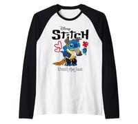 Stitch Until The Last Petal Falls Valentine Maglia con Maniche Raglan
