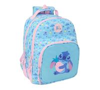 STITCH WAVES - Zaino scuola per bambini, ideale per bambini di diverse età, comodo e versatile, qualità e resistenza, 32 x 15 x 42 cm
