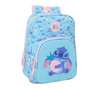 STITCH WAVES - Zaino scuola per bambini, zaino per bambini, adattabile a carrozzina, ideale per bambini in età scolastica, comodo e versatile, qualità e resistenza, 26 x 11 x 34 cm