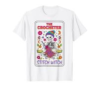 Stitch Witch The Crocheter - Divertente Uncinetto Amante Maglietta