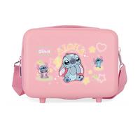 Joumma Disney Stitch You & Me Necessario Adattabile Rosa 29x21x15 cm Rigido ABS 9,1L 0,8 kg