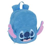 safta STITCH - Zaino per asilo, adattabile al carrello, facile da pulire, ideale per bambini di diverse età, comodo e versatile, qualità e resistenza, 22 x 10 x 27 cm, Blu indaco, M, Casual