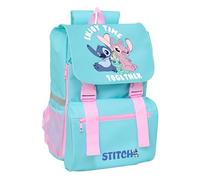 STITCH - Zaino per bambini, estensibile, facile da pulire, ideale per bambini di diverse età, comodo e versatile, qualità e resistenza, 28,5 x 15 x 41 cm