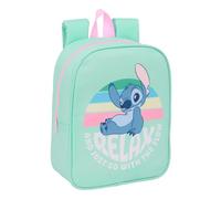 STITCH - Zaino per bambini, zaino per bambini, zaino per scuola, adattabile al carrello, ideale per asilo, comodo e versatile, qualità e resistenza, 22 x 10 x 27 cm