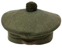 STITCHIFY Tam O Shanter, berretto militare balmoral dell'esercito scozzese, cachi, 7.375