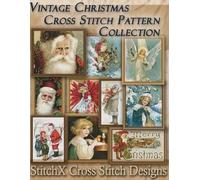 Stitchx Tracy Warring Vintage Christmas Cross Stitch Pattern Collect (Tascabile)