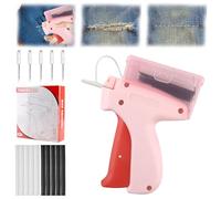 Stitchy Quick Clothing Fixe,Speedy Clothing Fixer,Macchina da cucire a mano,Mini Pistola per Punto per Vestiti,per fissare scollature basse, chiudere cuciture, chiudere bottoni,strumento micro (rosa)