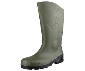 Stivale antinfortunistico Dunlop S5 misura ginocchio in PVC e gomma nitrilica con puntale e lamina taglia 46
