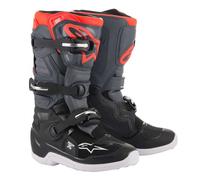 Stivale Bambino TECH 7S Rosso Fluo Grigio Scuro ALPINESTARS - SU: 3