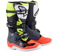 Stivale Bambino TECH 7S Rosso Giallo ALPINESTARS - SU: 8