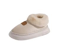 Stivale con Piattaforma Stivali da Neve Invernali Donna Stivali con Durevole Caldo Neve Stivale da Donna Antiscivolo Mocassino Scarpe Morbide Comode Unisex Eleganti Adatte per Interno ed Esterno