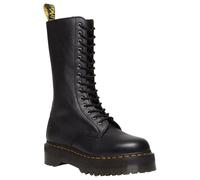 Stivale Donna Dr Martens 1B99 Quad a metà polpaccio in Pelle Pisa Black