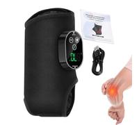 Stivale elettrico a compressione per piedi e caviglia, massaggiatore senza fili, sei livelli di intensità, lenisce e migliora il flusso sanguigno per la circolazione, il recupero post-allenamento e il