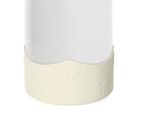 Stivale per bottiglia d'acqua in silicone - rosa antiscivolo, stampa, 7,5 x 7,4 x 4,5 cm, accessorio comodo al, accessorio per allenamento sportivo, palestra, attività