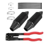 Stivale per portapacchi e tirante, universale, antipolvere, copertura per dello sterzo, per SUV, camion, veicoli, viaggi su strada, autista, inverno, freddo