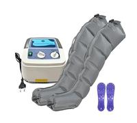 Stivale per pressoterapia, massaggiatore linfodrenante a 6 camere, pressoterapia per gambe, addome e braccia, favorisce la circolazione e il rilassamento muscolare (4 cavità, 2 gambe) (6 cavità 2