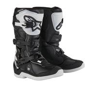 Alpinestars Tech 3S Stivali da motocross giovanile, nero-bianco, taglia 39