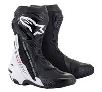 Alpinestars Supertech R, stivali 46 EU male Nero/Bianco