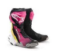 Stivale SUPERTECH R Nero Rosa Bianco ALPINESTARS - SE: 44