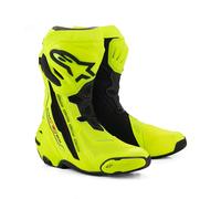 Alpinestars Supertech R Vented Stivali moto, nero-giallo, taglia 42 per maschi