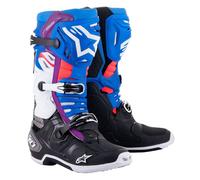 Stivale TECH 10 SUPERVENTED Blu Bianco ALPINESTARS - SU: 10