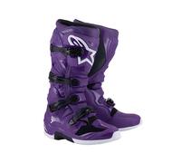 Alpinestars Tech 7, stivali 10 US female Lilla/Nero/Bianco