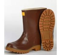 STIVALE TRENTO TRONCHETTO IN GOMMA COLORE MARRONE SUOLA CARRARMATO