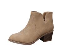 Stivaletti alla caviglia in stile western ricamati - Stivaletti corti alla moda con ricami e suole particolari, calzature eleganti per tutti i giorni.