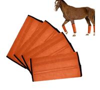 Stivaletti Antimosche Per - Set da 4 Protezioni Regolabili in Rete Traspirante - Ghette Antimosche,per Corse, Allenamento, Competizioni, Escursioni Equestri, Cura del Cavallo e Pascolo all'Aperto
