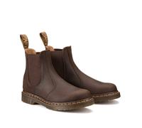 Stivaletti chelsea 2976 YS in pelle Crazy Horse Marrone 40