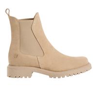 Tamaris Donna Chelsea in pelle piatto beige 37 EU