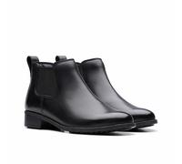 Clarks Havisham Top Womens Black Leather, 6.5