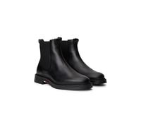 Tommy Hilfiger Uomo Stivaletti Chelsea Comfort in Pelle, Nero (Black), 41