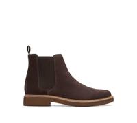 Stivaletti chelsea in pelle scamosciata Clarkdale Easy Marrone 40