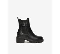 Stivaletti Chelsea Nero Giardini Donna In Pelle Scamosciata I514814D Nero