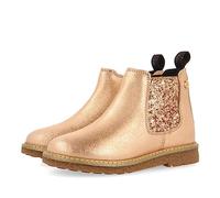 Stivaletti color oro rosa tipo chelsea per bambina e bambino agar