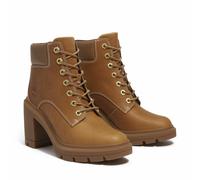 Stivaletti con tacco in pelle Allington Heights Giallo 39