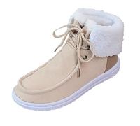Stivaletti da donna a pizzo, stile medievale, stile retrò, con chiusura lampo, alla caviglia, alla caviglia, alla moda, per le mezze stagioni, bianco, 37 EU