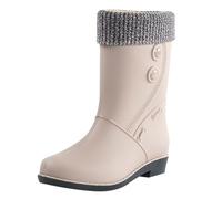 Stivaletti da donna con tacchi da donna, primavera, estate, autunno e inverno, alta qualità, in velluto e cotone, rimovibile e lavabile, per attività all'aria aperta, per la pesca, per la cucina