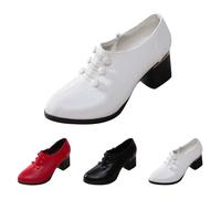 Stivaletti da donna con tacco e lacci - décolleté da donna con tacco alto con cinturino, sandali chiusi, con gambo corto, tacco a spillo elegante, bianco, 38 EU