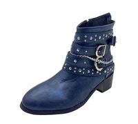 Stivaletti da donna da cowboy, invernali, per le mezze stagioni, taglia