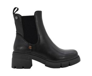 Stivaletti donna Refresh in pelle sintetica di colore nero 17237501-N