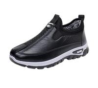 Stivaletti Donna Scarpe da Trekking Invernali da Donna Indossare Senza Lacci Ortopediche Impermeabili da Lavoro Extra Larghe Antiscivolo per Arrampicata E Sentieri in Memory Foam