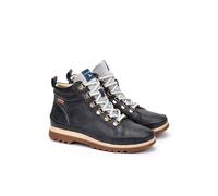 Stivaletti in pelle con lacci, VIGO Blu 41