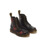 Stivaletti in pelle con motivi floreali, 1460 Junior Lamper Nero 33