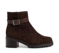 Stivaletti in pelle scamosciata Marrone 37