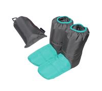 Stivaletti in piuma Calzini caldi comodi antivento per il campeggio al