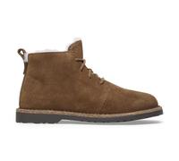 Stivaletti in suede di pelle con pelliccia Birkenstock Uppsala Marron 41